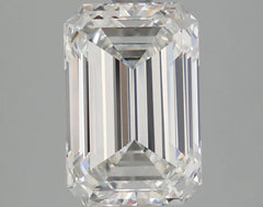 DovEggs 4.180ct Emerald F VVS2-LAB GROWN DIAMOND-LKP65A12