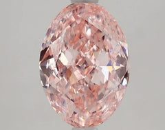 DovEggs 2.370ct Oval F.V.Pink VS1-LAB GROWN DIAMOND-LFE73A197