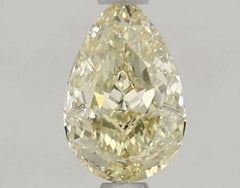 DovEggs 1.050ct Pear F.L.Yellow VVS2-LAB GROWN DIAMOND-LKJ08A17