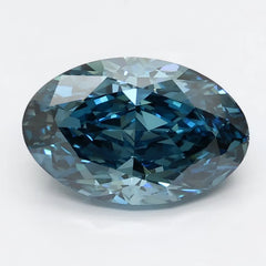 DovEggs 2.660ct Oval Blue VS1-LAB GROWN DIAMOND-LGS410497