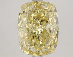 DovEggs 4.130ct Cushion F.I.Yellow VS2-LAB GROWN DIAMOND-LKF06A13