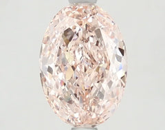 DovEggs 1.590ct Oval F.I.Pink VVS2-LAB GROWN DIAMOND-LFE82A11