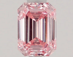 DovEggs 1.000ct Emerald F.I.Pink VS1-LAB GROWN DIAMOND-LLA190A169