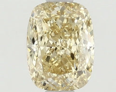 DovEggs 0.990ct Cushion F.V.Yellow VVS2-LAB GROWN DIAMOND-LKJ12A133