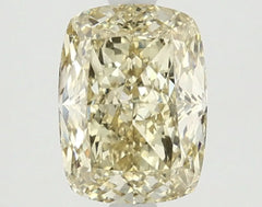 DovEggs 2.580ct Cushion F.I.Yellow VS1-LAB GROWN DIAMOND-LKJ12A40