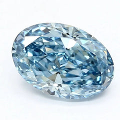 DovEggs 1.800ct Oval F.V.Blue VS1-LAB GROWN DIAMOND-LEK28G15