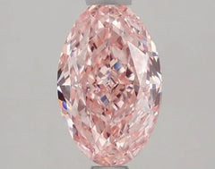 DovEggs 1.340ct Oval Step F.V.Pink VS1-LAB GROWN DIAMOND-LHD93A27