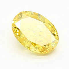 DovEggs 1.100ct Oval F.V.Yellow VS1-LAB GROWN DIAMOND-LSF01E9