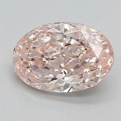 DovEggs 0.830ct Oval Step F.V.Pink VS1-LAB GROWN DIAMOND-LHD12A66