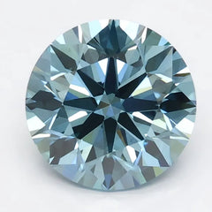 DovEggs 2.420ct Round Blue VS2-LAB GROWN DIAMOND-LGS411199