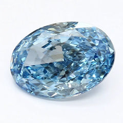 DovEggs 2.830ct Oval F.V.Blue SI1-LAB GROWN DIAMOND-LHQ26AF3
