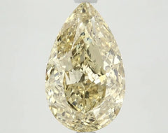 DovEggs 3.270ct Pear F.I.Yellow VS2-LAB GROWN DIAMOND-LKJ11A84