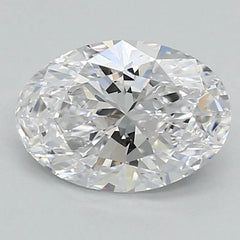 DovEggs 0.950ct Oval D VVS2-LAB GROWN DIAMOND-LRK12A44