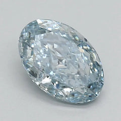 DovEggs 0.790ct Oval F.V.Blue VVS2-LAB GROWN DIAMOND-LLA484A8