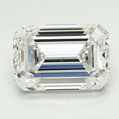 DovEggs 4.010ct Emerald F VS2-LAB GROWN DIAMOND-LEL30J1