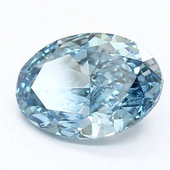 DovEggs 2.380ct Oval F.V.Blue VS1-LAB GROWN DIAMOND-LES25M2