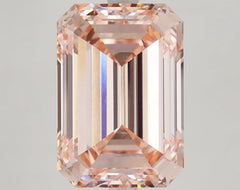 DovEggs 7.040ct Emerald F.I.Pink VS1-LAB GROWN DIAMOND-LFE87A6