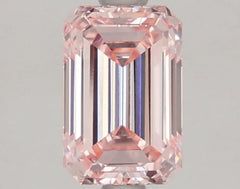 DovEggs 1.530ct Emerald F.I.Pink VVS2-LAB GROWN DIAMOND-LKP74A63