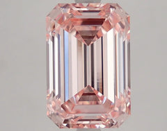 DovEggs 3.680ct Emerald F.I.Pink VS2-LAB GROWN DIAMOND-LFE74A27