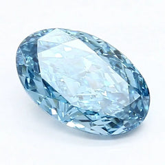 DovEggs 1.480ct Oval F.V.Blue VVS2-LAB GROWN DIAMOND-LEK28K13
