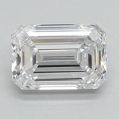 DovEggs 1.440ct Emerald D VVS2-LAB GROWN DIAMOND-LRK08A131