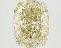 DovEggs 3.020ct Cushion F.V.Yellow SI1-LAB GROWN DIAMOND-LKF03A11