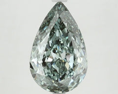 DovEggs 3.280ct Pear F.V.Green VS1-LAB GROWN DIAMOND-LFE92A19