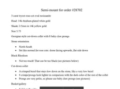 Semi mount of 28702
