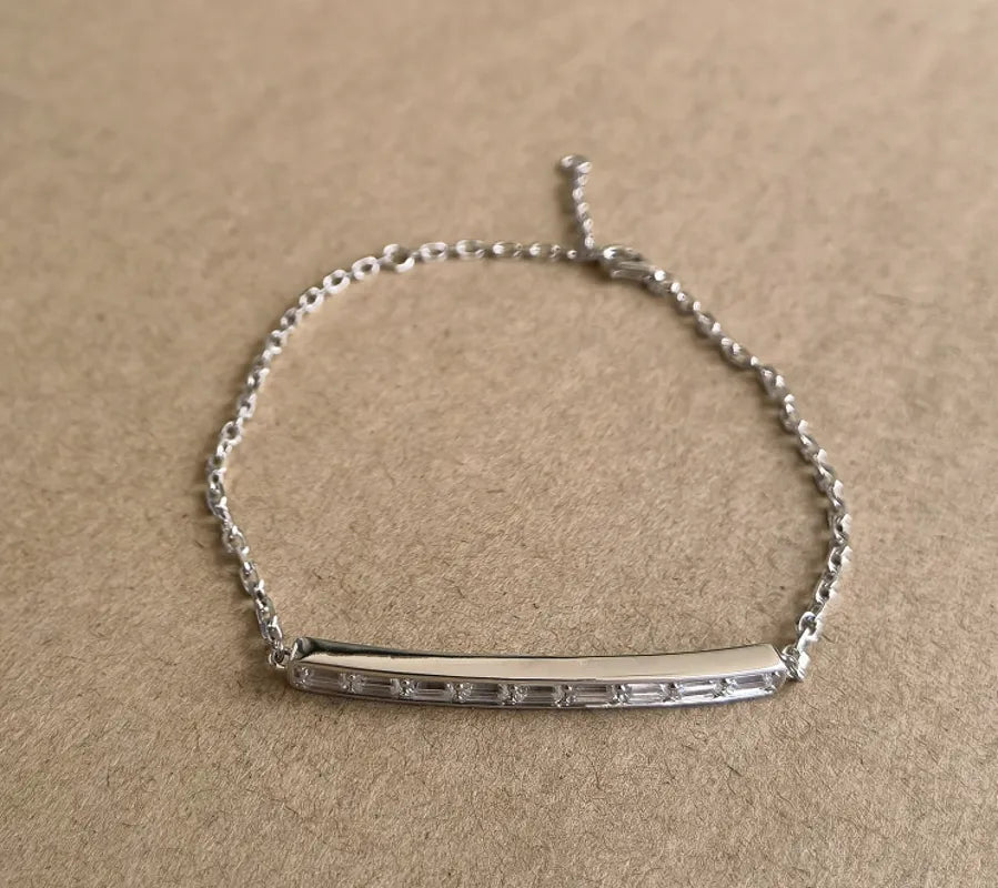 dooveggs emerald moissanite/lab grown diamond bracelet for women