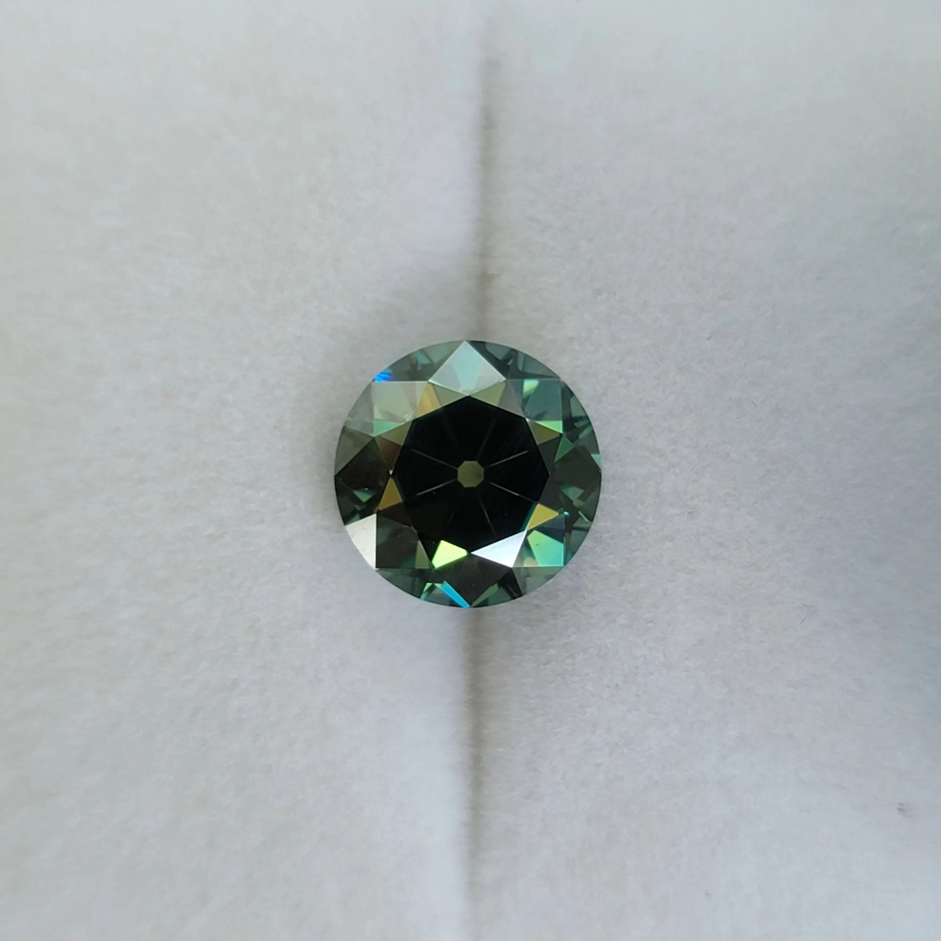 1ct(6.5mm) round H&A cut