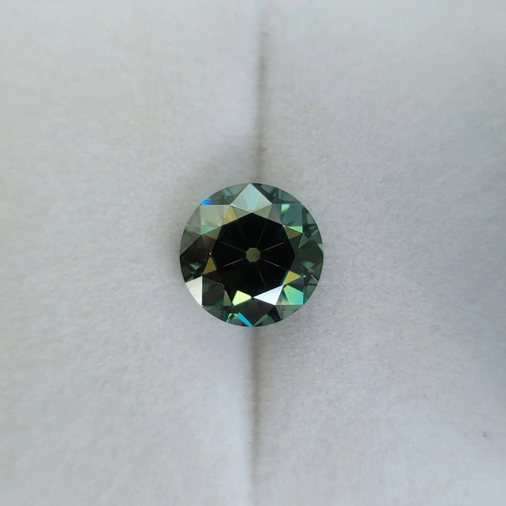 1ct(6.5mm) round H&A cut