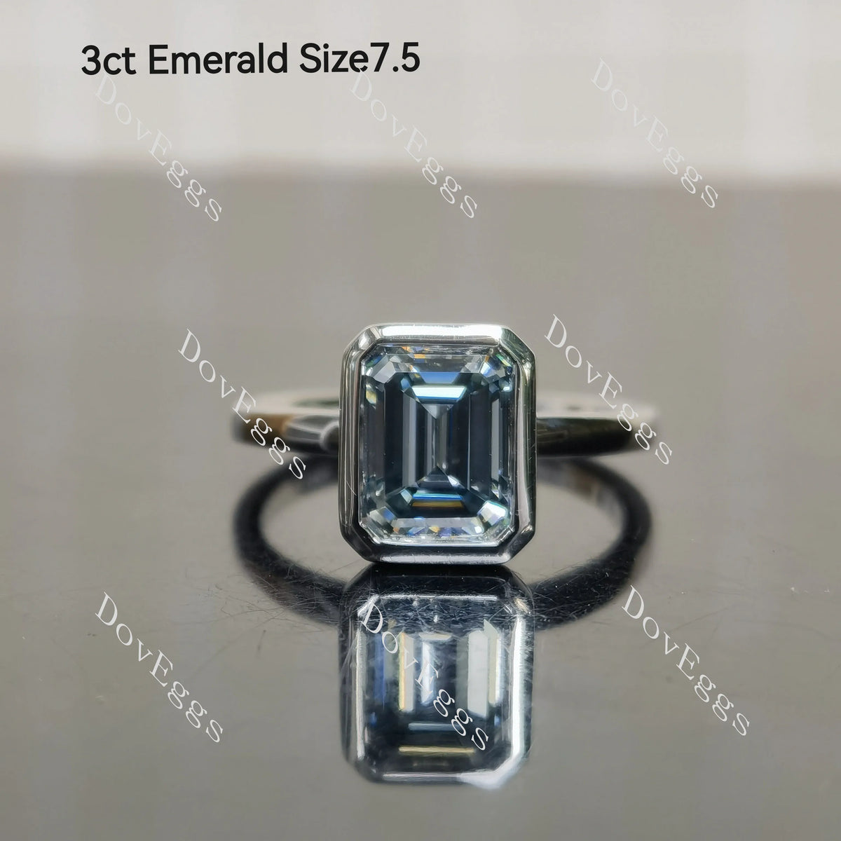 3ct(8mm) princess(size 7.5)