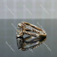Brayleigh Radiant Solitaire Lab Grown Diamond Bridal Set (2 rings)