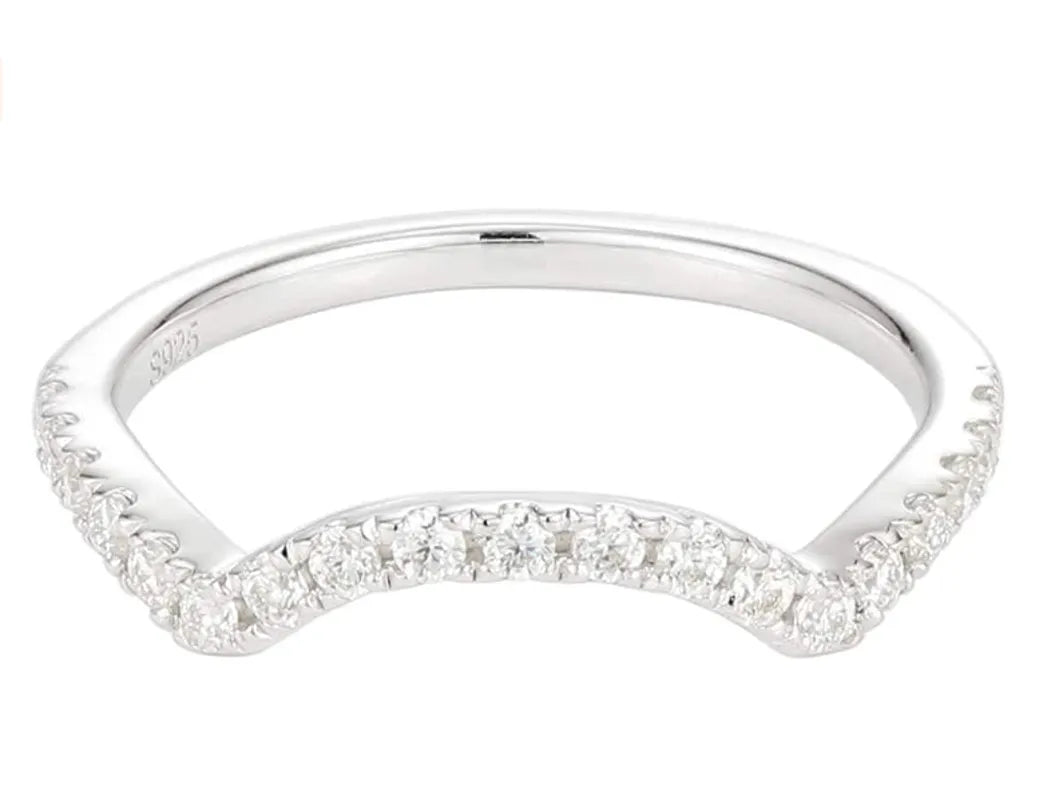 DovEggs Sterling Silver Wedding Band