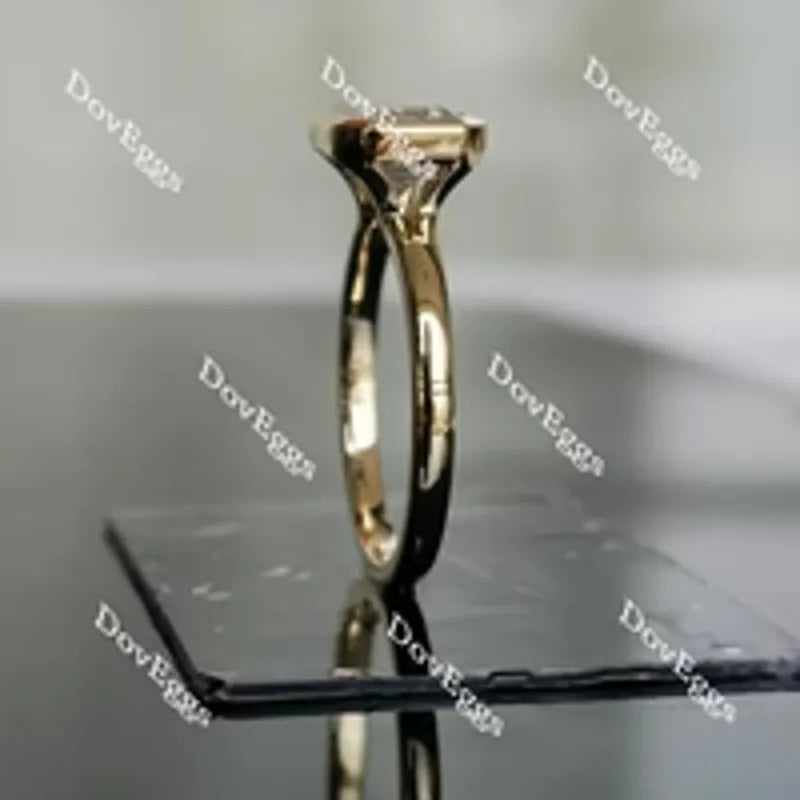 Doveggs bezel engagement ring semi-mount only(Exclusively to DovEggs Stones)