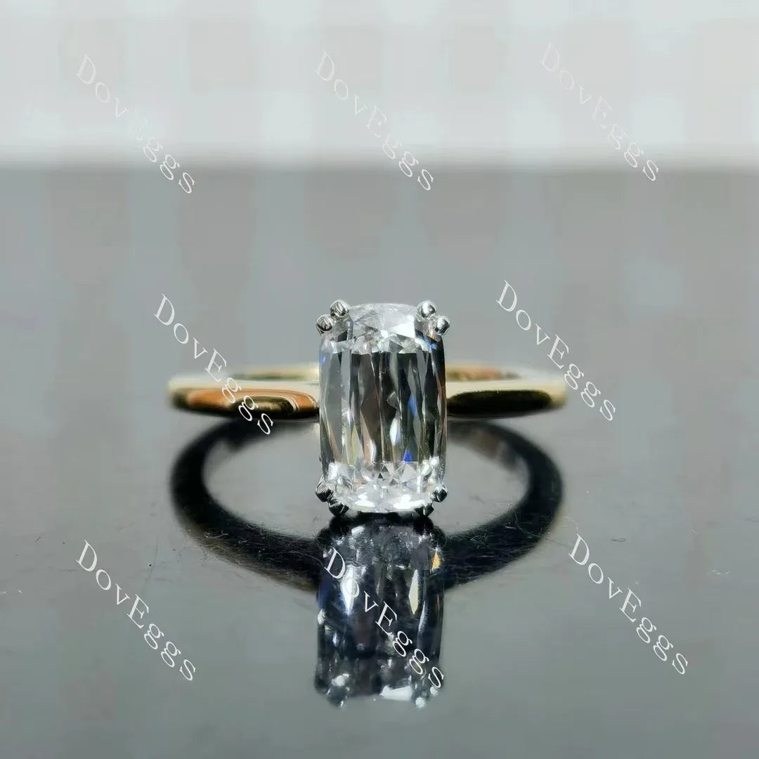 Doveggs solitaire engagement ring semi-mount only(Exclusively to DovEggs Stones)