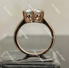 DovEggs solitaire engagement ring only semi-mount only(Exclusively to DovEggs Stones)
