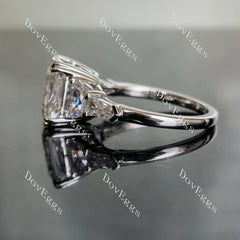 Doveggs side stones engagement ring semi-mount only(Exclusively to DovEggs Stones)