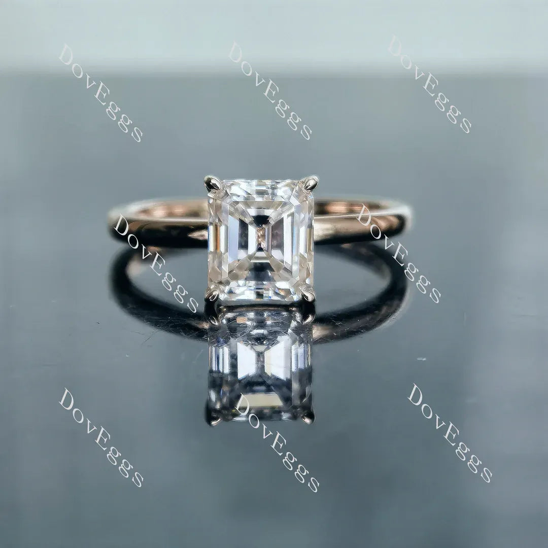 Doveggs prong setting engagement ring only semi-mount only(Exclusively to DovEggs Stones)