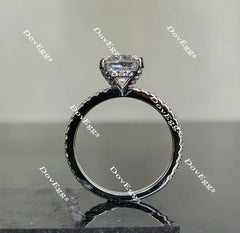 Doveggs pave engagement ring only semi-mount only(Exclusively to DovEggs Stones)