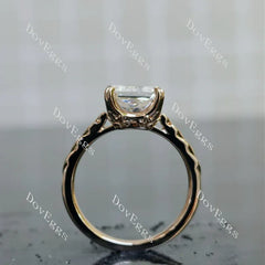 Brayleigh carved solitaire engagement ring only semi-mount only(Exclusively to DovEggs Stones)