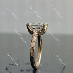 Brayleigh carved solitaire engagement ring only semi-mount only(Exclusively to DovEggs Stones)