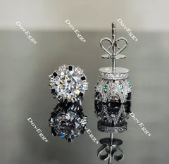 Doveggs vintage stud earrings only semi-mount (Exclusively to DovEggs Stones)