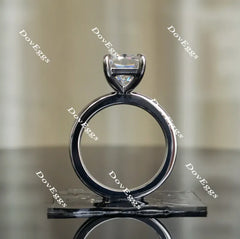 Doveggs solitaire moissanite engagement ring
