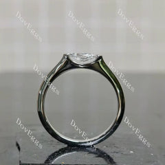 Doveggs solitaire engagement ring only semi-mount only(Exclusively to DovEggs Stones)