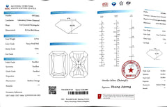 0.77ct Radiant Brilliant Cut Lab Grown Diamond - Fancy Vivid Pink VVS1 | Doveggs Certified