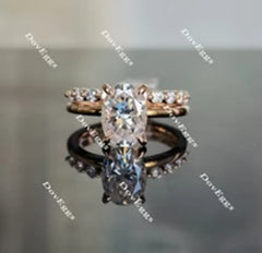 Doveggs solitaire engagement ring semi-mount only(Exclusively to DovEggs Stones)