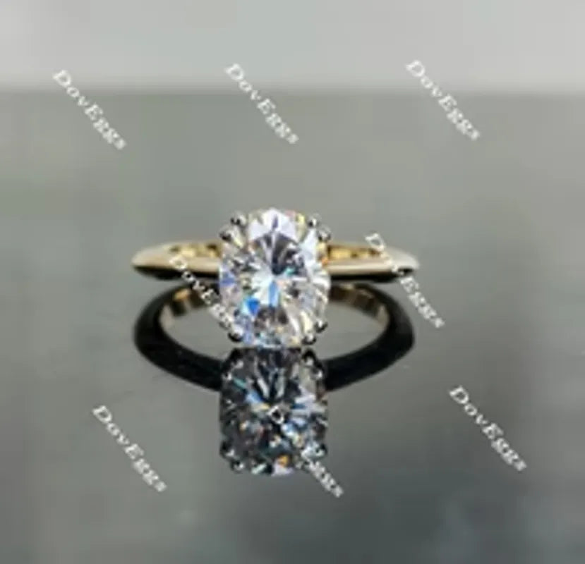 Doveggs solitaire engagement ring semi-mount only(Exclusively to DovEggs Stones)