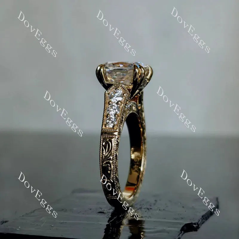 The Endless Love engagement ring semi-mount only(Exclusively to DovEggs Stones)