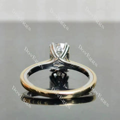 Doveggs Modified Elongated Cushion Solitaire Lab Grown Diamond Engagement Ring